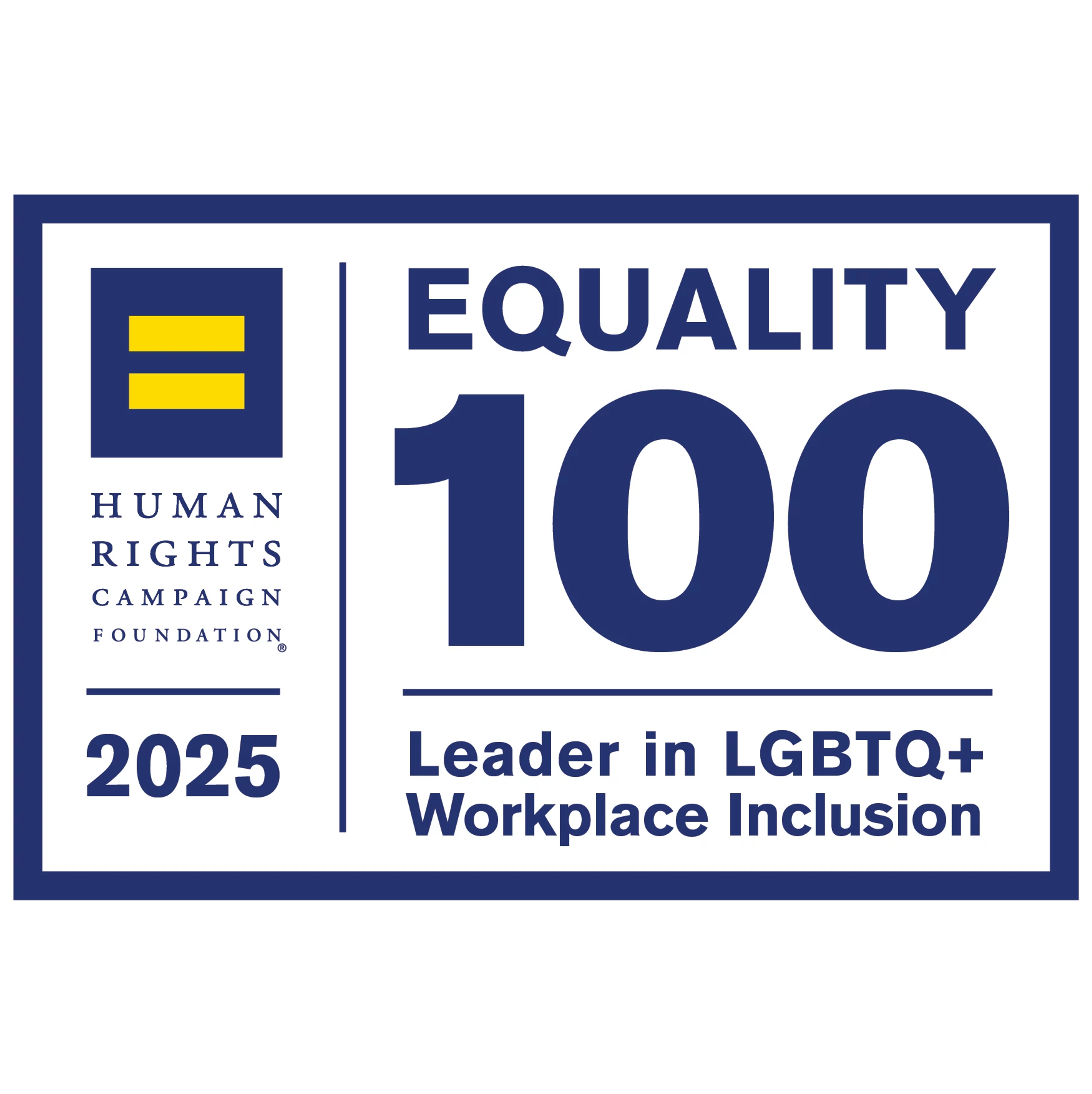 Leader in LGBTQ+ Workplace Inclusion Award Image
